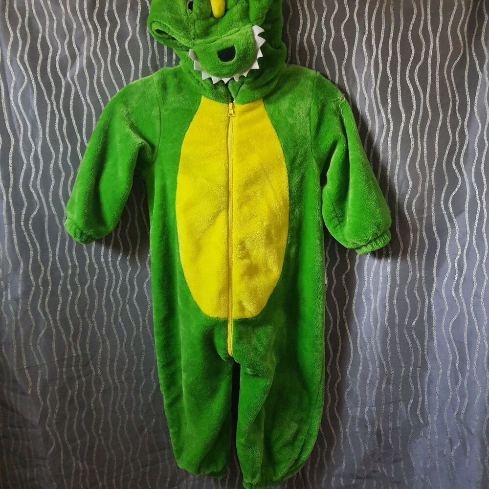 Lolanta Dinosaur Plush Toddler Costume 2 To 3 Yrs 24+ Months Dragon Alligator